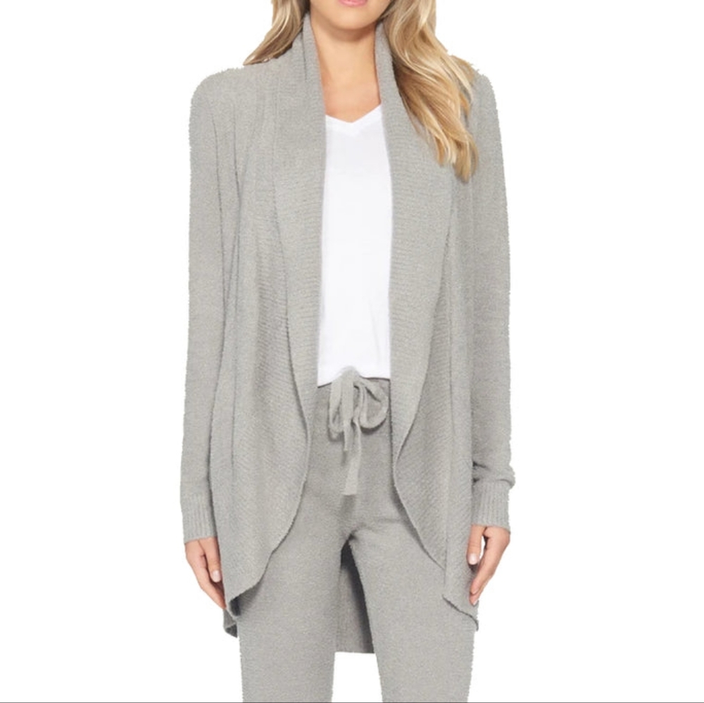 Barefoot Dreams Cozy Chic light circle cardigan